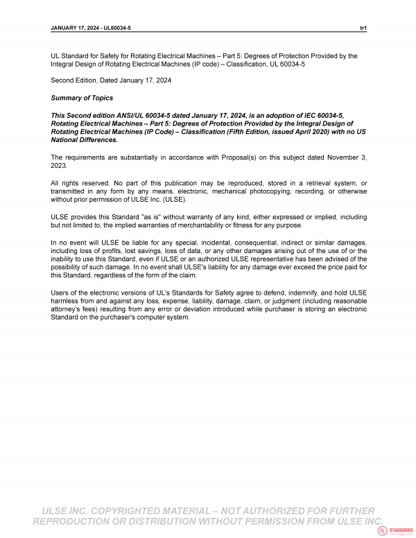 UL 60034-5 PDF